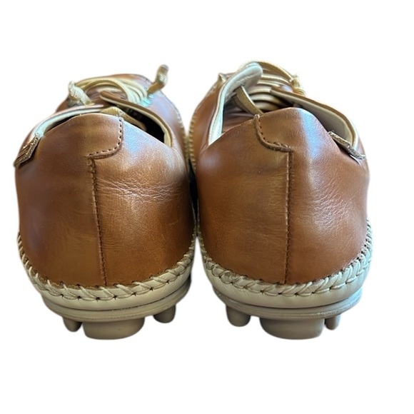 Pikolinos Riola Leather Lace Up Sneaker Shoe Brandy Tan Spain EU 41/US 10-10.5 - Picture 5 of 16